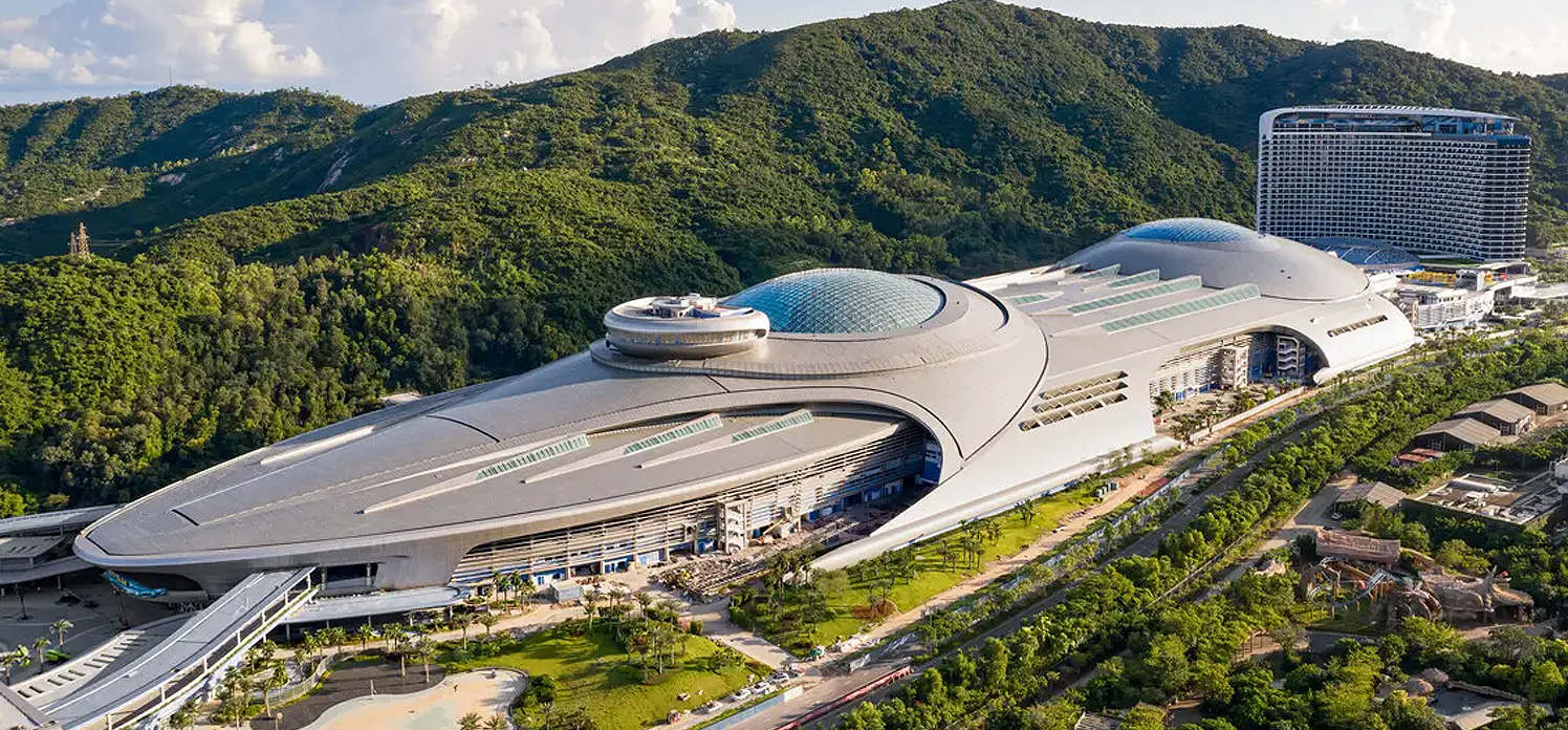 珠海長(zhǎng)隆海洋科學(xué)館 不銹鋼穿線管工程案例